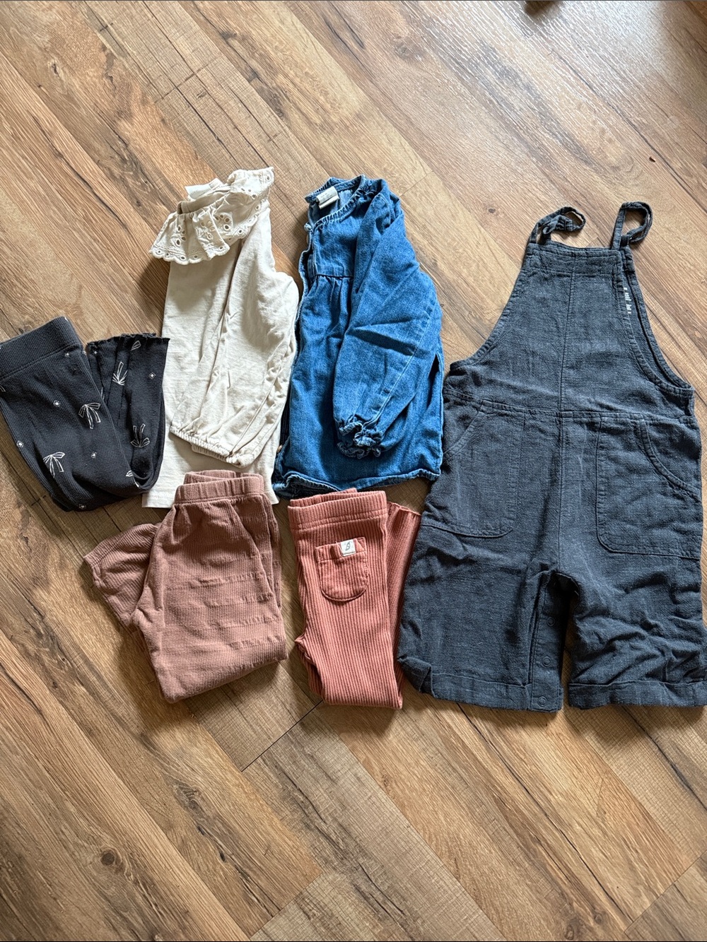 Toddler Girl Bundle - H&M, Easy Peasy, Cat &Jack, Little Co, Rylee & Cru
